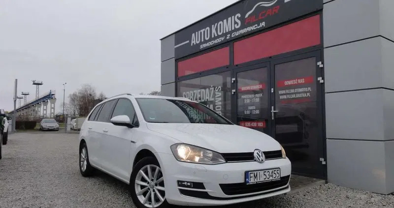 zakliczyn Volkswagen Golf cena 37990 przebieg: 245000, rok produkcji 2015 z Zakliczyn